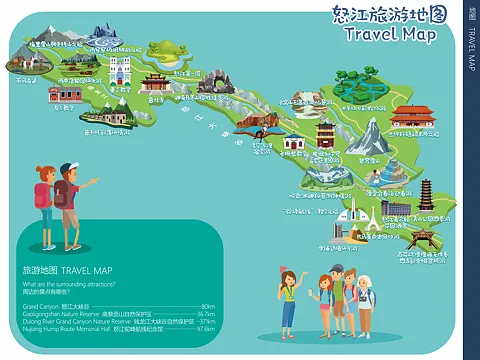 峡江智慧导览系统下的手绘地图个性化推荐功能？
